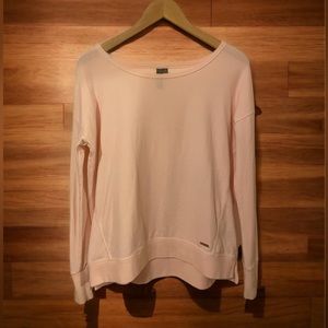 Sweaty Betty After Class Italian Fleece sweatshirt XS light pink